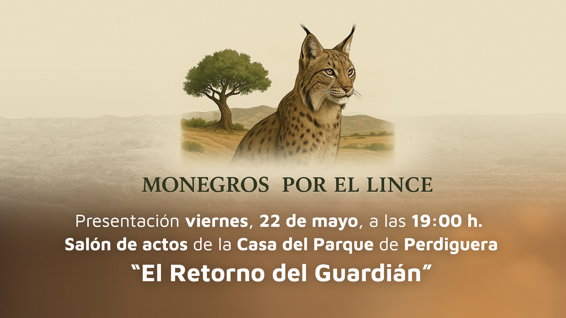 Preestreno en Perdiguera del documental El Retorno del Guardián con coloquio