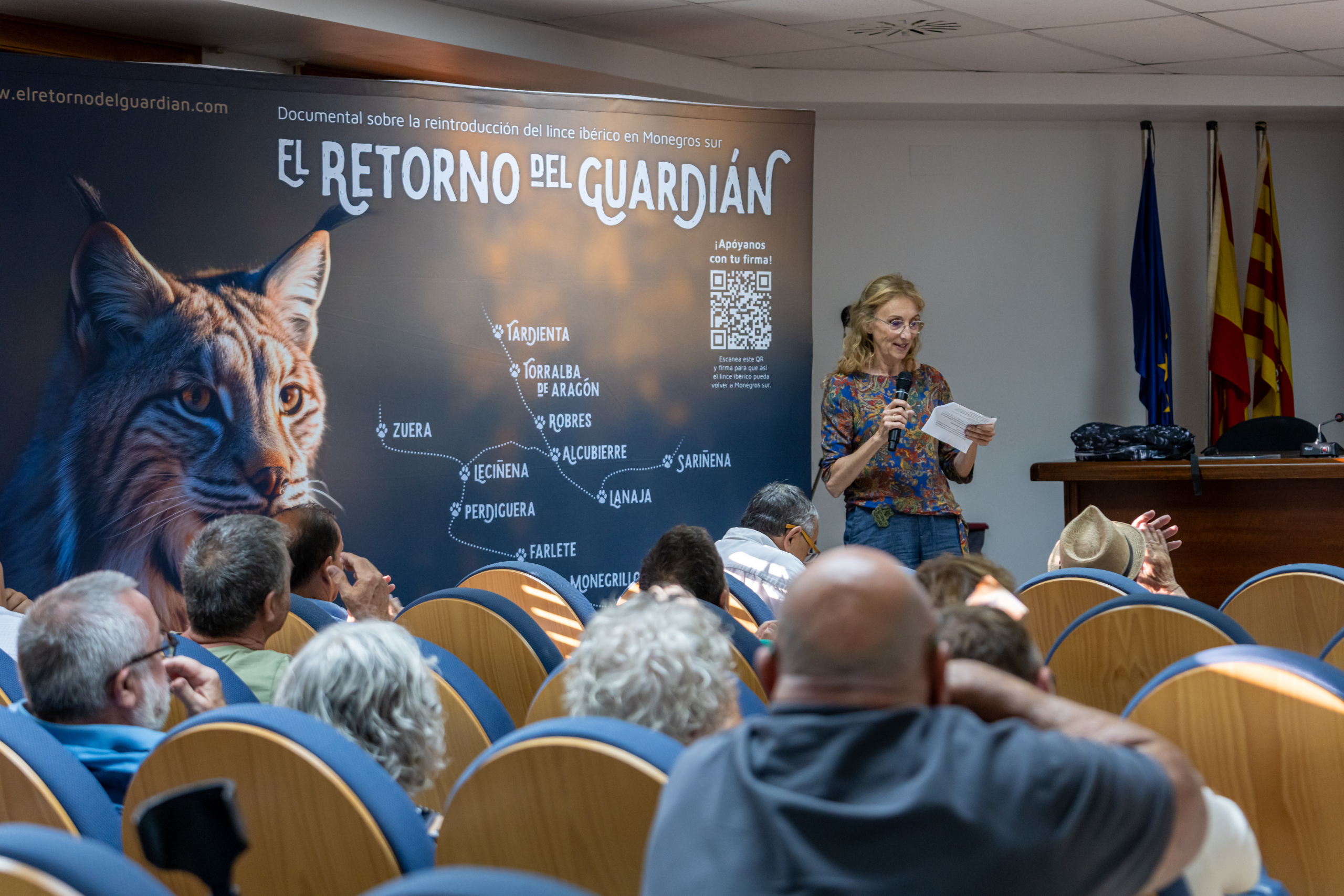 Presentacion Documental y coloquio en Lanaja de El Retorno del Guardian